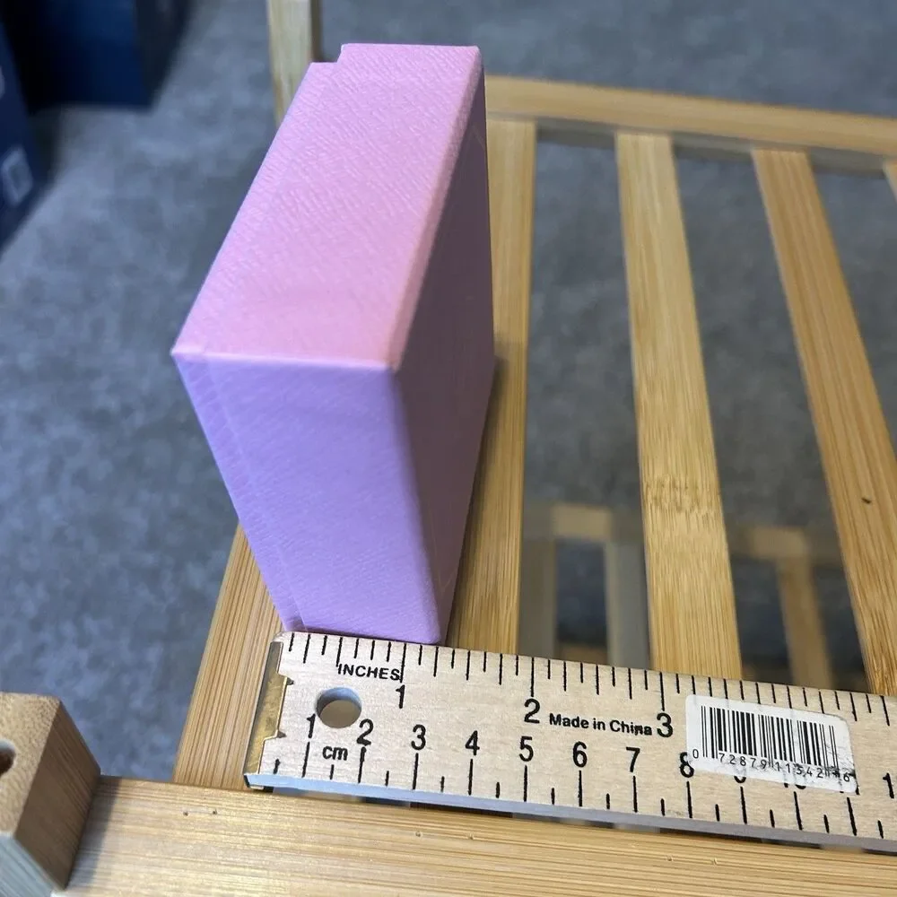 EMPTY REPLACEMENT BOX ONLY -  Swarovski Small Pink Jewelry Box w/ Inserts